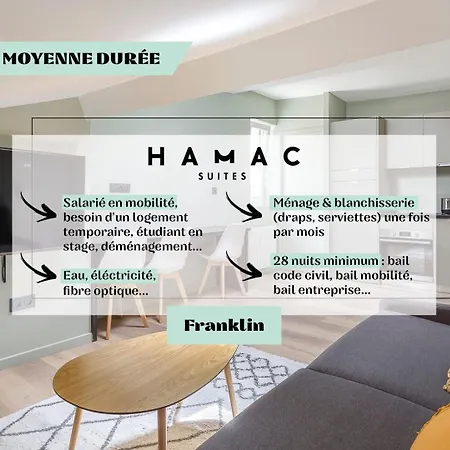 Apartment Hamac Suites - Le Franklin - 4 People *